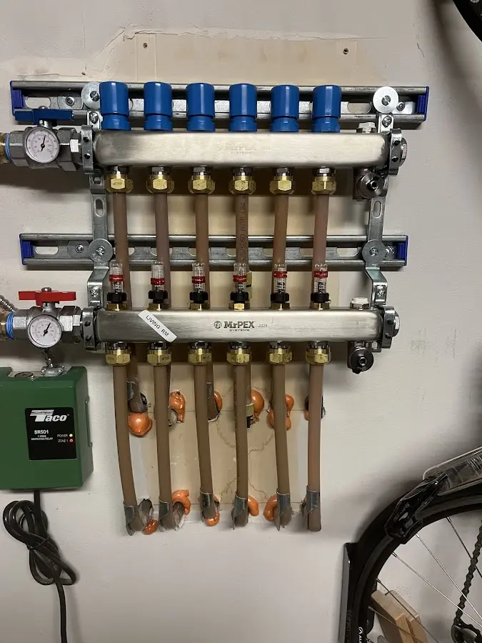 Plumber performing Leak Detection at a residential property in Summerside